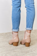 Botines estilo cowgirl con diamantes de imitación de East Lion Corp