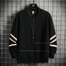 Sudadera de primavera y otoño de color liso para hombre