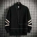 Sudadera de primavera y otoño de color liso para hombre