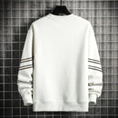 Sudadera de primavera y otoño de color liso para hombre