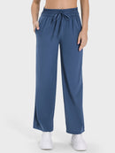 Pantalon actif avec poches à cordon