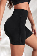 Short actif coupe slim à taille haute