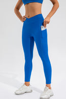 Legging actif taille haute avec poches