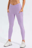 Legging actif taille haute avec poches