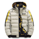BASE Abrigo acolchado de doble cara otoño invierno para hombre