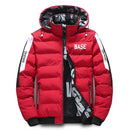 BASE Abrigo acolchado de doble cara otoño invierno para hombre