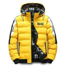 BASE Abrigo acolchado de doble cara otoño invierno para hombre