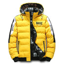 BASE Abrigo acolchado de doble cara otoño invierno para hombre