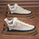 SWANK Zapatillas vulcanizadas ligeras antideslizantes para hombre
