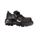 Zapatos RETRO de cuero estilo punk para hombre