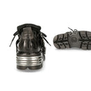 Zapatos RETRO de cuero estilo punk para hombre