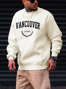 VANCOUVER Sudadera urbana de otoño para hombre
