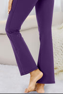 Pantalon actif taille haute avec poches