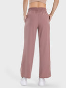 Pantalon actif avec poches à cordon