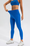 Legging actif taille haute avec poches