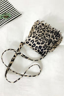 Bolso bandolera de piel sintética con flecos