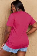 T-shirt en coton graphique Simply Love pleine taille sur le thème d'Halloween