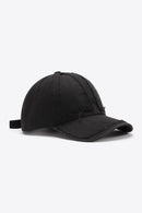Gorra de béisbol ajustable desgastada
