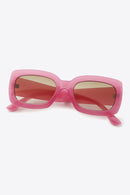 Gafas de sol rectangulares con montura de policarbonato