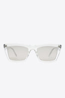 Gafas de sol rectangulares con montura de propionato de celulosa