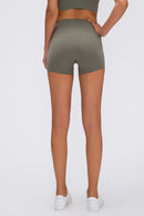 Pantalones cortos activos de puntada