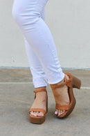 Sandalias de tacón con plataforma Feel It de Weeboo