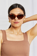 Gafas de sol con montura de acetato en carey