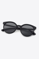 Gafas de sol redondas con montura de policarbonato y montura completa