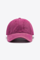 Gorra de béisbol ajustable desgastada