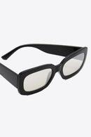 Gafas de sol rectangulares con montura de policarbonato