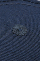 Gorra de béisbol lisa de algodón ajustable