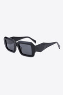 Gafas de sol rectangulares con lentes de polarización TAC y montura completa