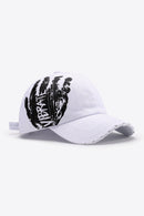 Gorra de béisbol ajustable desgastada con gráfico VIBRA