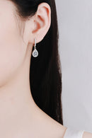 Boucles d'oreilles en forme de larme Moissanite