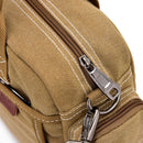 Maletín grande de lona impermeable para hombre