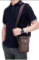 Bolso multifuncional de cuero para teléfono BULLCAPTAIN