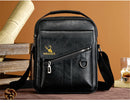 WEIXER Bolso bandolera de piel sintética para hombre