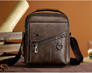 WEIXER Bolso bandolera de piel sintética para hombre