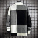 Jersey de cuello alto Harajuku para hombre