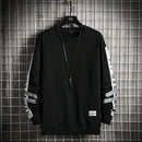 Sudadera con cuello en O informal de otoño para hombre OEIN