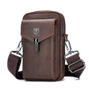 Bolso multifuncional de cuero para teléfono BULLCAPTAIN