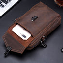 Bolso multifuncional de cuero para teléfono BULLCAPTAIN