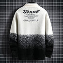 Suéter de cachemira de visón de moda para hombre SPACE