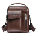 Bolso de hombro multifunción de cuero PU para hombre WEIXIER