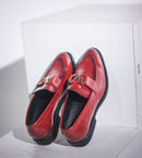 Chaussures en similicuir italien vintage pour hommes