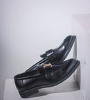 Chaussures en similicuir italien vintage pour hommes