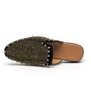 Mocasines sin espalda con remaches de diseñador PHER para hombre