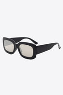 Gafas de sol rectangulares con montura de policarbonato