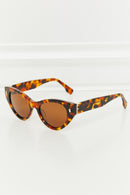 Gafas de sol con montura de acetato en carey