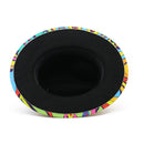 Colorful Unisex Wide Brim Fedoras Hat - AM APPAREL